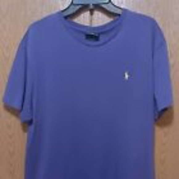 3-(Polo Ralph Lauren)-(T-Shirts)-(Blue/Red/Purple)-(Pre-owned)-(Size M)-$35.00 - Picture 5 of 9
